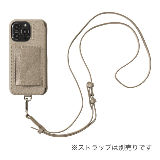 【iPhone14 Pro ケース】POCHE (チャコール)goods_nameサブ画像
