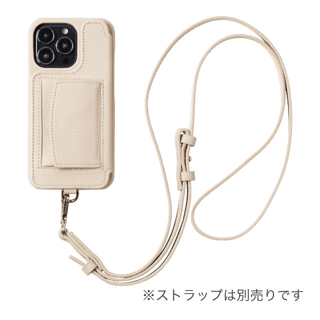 【iPhone14 Pro ケース】POCHE (ベージュ)goods_nameサブ画像