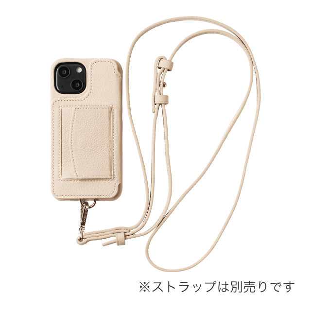 【iPhone14 ケース】POCHE (ベージュ)サブ画像