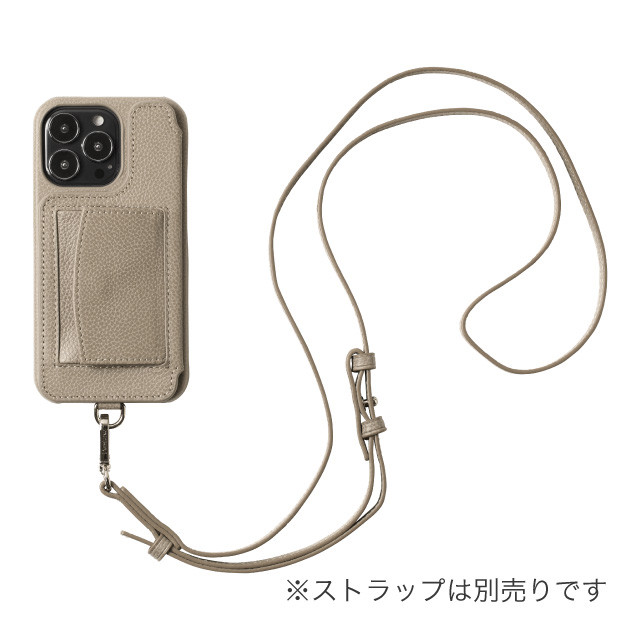【iPhone13 Pro ケース】POCHE (チャコール)goods_nameサブ画像