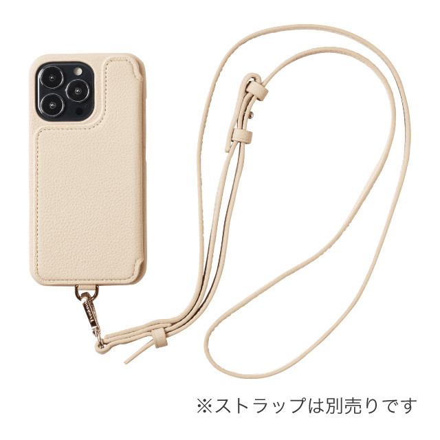 【iPhone14 Pro ケース】POCHE FLAT (ベージュ)goods_nameサブ画像