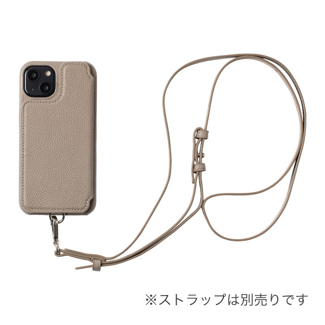 【iPhone14 ケース】POCHE FLAT (チャコール)goods_nameサブ画像