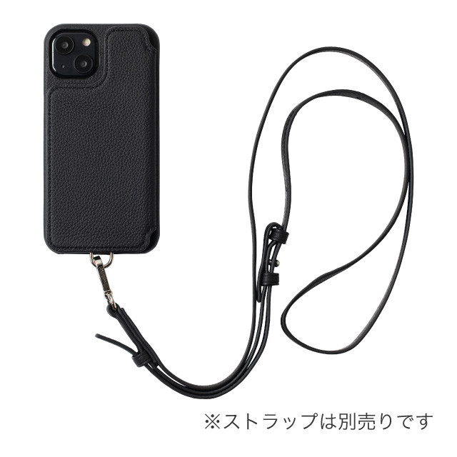 【iPhone14 ケース】POCHE FLAT (ブラック)goods_nameサブ画像