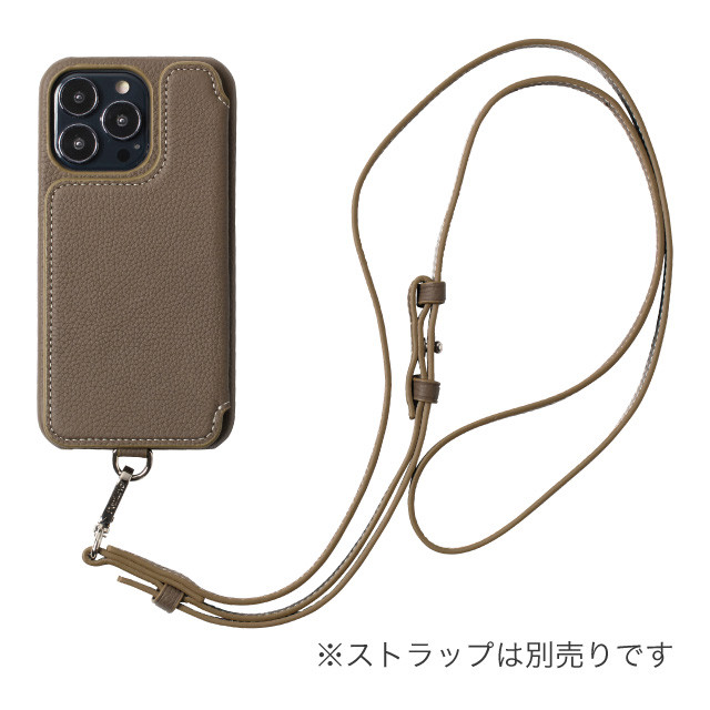 【iPhone13 Pro ケース】POCHE FLAT (エトープ)goods_nameサブ画像