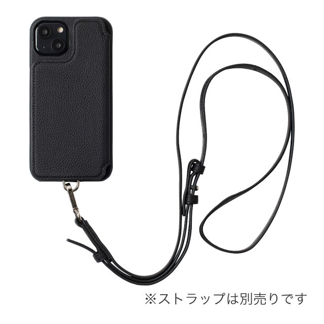 【iPhone13 ケース】POCHE FLAT (ブラック)goods_nameサブ画像