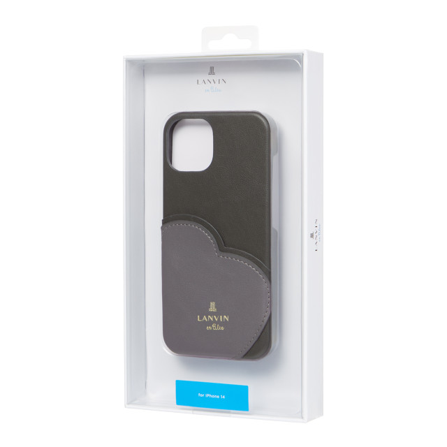 【iPhone14 ケース】Slim Wrap Heart Pocket (Black)goods_nameサブ画像