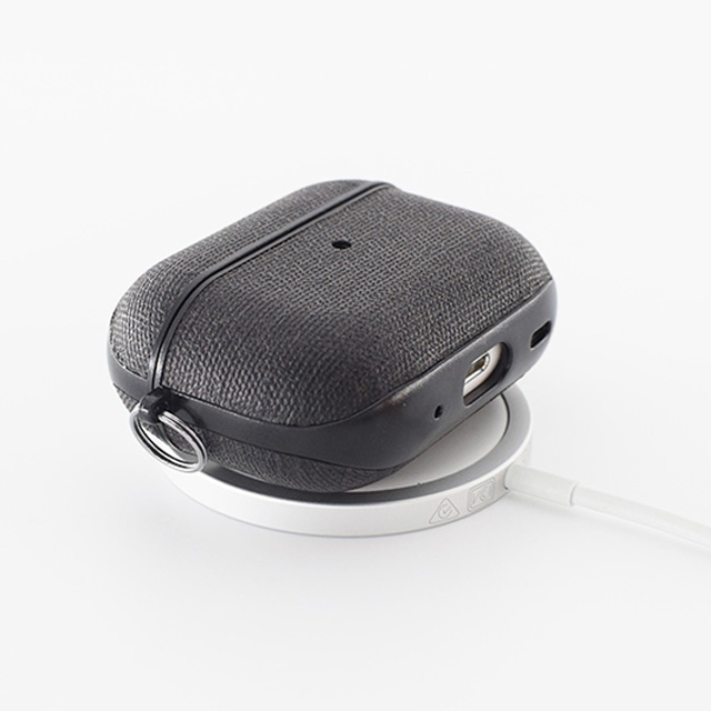 【AirPods Pro(第2/1世代) ケース】AirPods Pro Texture Case（fabric-black）サブ画像