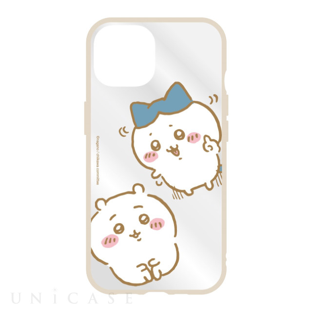 【iPhone14/13 ケース】ちいかわ IIII fit Clear (いかわ＆ハチワレ)