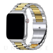 【Apple Watch バンド 41/40/38mm】クラシックバンド オイスター (シルバー/ゴールド) for Apple Watch SE(第2/1世代)/Series9/8/7/6/5/4/3/2/1