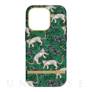 【アウトレット】【iPhone14 Pro ケース】Green Leopard