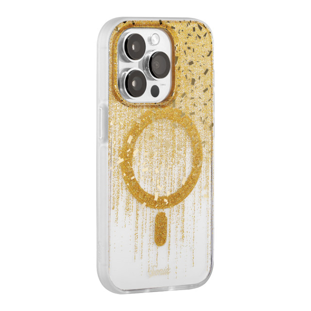 【アウトレット】【iPhone14 Pro ケース】MagSafe対応 DRIPPIN IN GOLDサブ画像