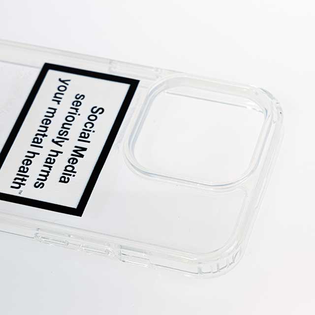 【iPhone14 Pro Max ケース】THE BARELY THERE CASE (MENTAL HEALTH WARNING)サブ画像