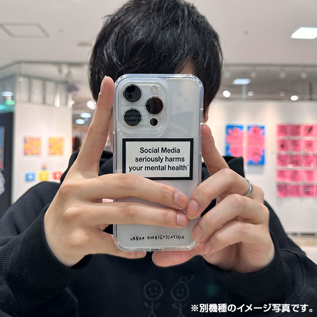 【iPhone14 Pro Max ケース】THE BARELY THERE CASE (MENTAL HEALTH WARNING)サブ画像