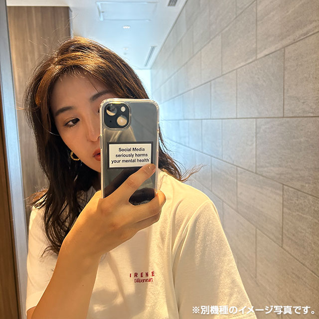【iPhone14 Pro ケース】THE BARELY THERE CASE (MENTAL HEALTH WARNING)サブ画像