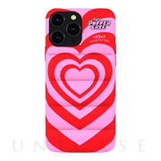 【iPhone14 Pro Max ケース】THE PUFFER CASE (PINK POWER PUFFER)