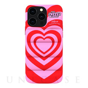 【iPhone14 Pro ケース】THE PUFFER CASE (PINK POWER PUFFER)