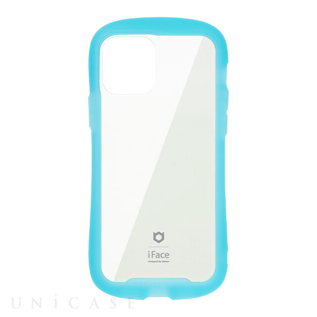 【iPhone13 ケース】iFace Reflection Neo 強化ガラスクリアケース (クリアブルー)