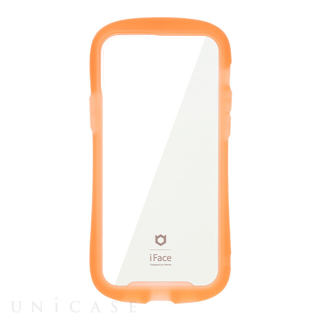 【iPhone14 ケース】iFace Reflection Neo 強化ガラスクリアケース (クリアオレンジ)