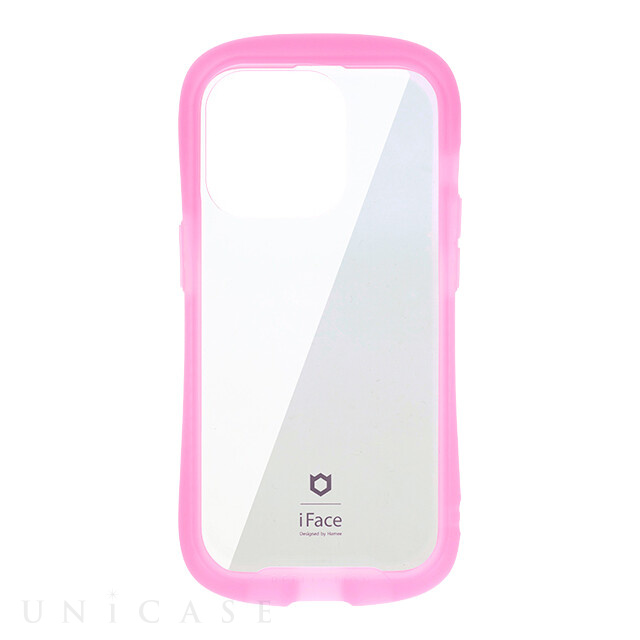 iPhone14 Pro Max ケース】iFace Reflection Neo 強化ガラスクリアケース (クリアピンク) iFace  iPhoneケースは UNiCASE