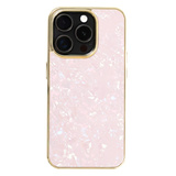 【iPhone15 Pro ケース】Glass Shell Case (pink)