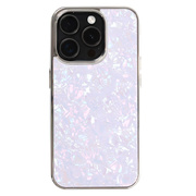 【iPhone15 Pro ケース】Glass Shell Case (lilac)