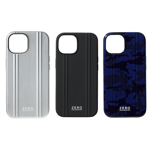 【iPhone15/14/13 ケース】ZERO HALLIBURTON Hybrid Shockproof Case (Matte Silver)goods_nameサブ画像