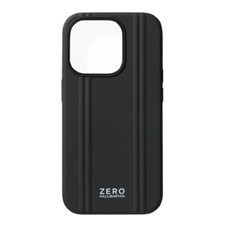 【iPhone15 Pro ケース】ZERO HALLIBURTON Hybrid Shockproof Case (Black)