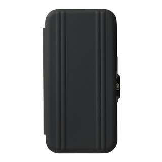 【iPhone15/14/13 ケース】ZERO HALLIBURTON Hybrid Shockproof Flip Case (Black)