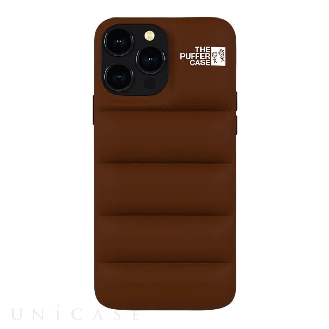 【iPhone13 Pro Max ケース】THE PUFFER CASE (HOT CHOCOLATE)