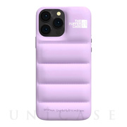 【iPhone13 Pro Max ケース】THE PUFFER CASE (LILAC)