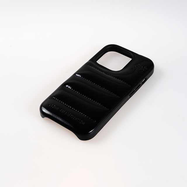 【iPhone13 Pro Max ケース】THE PUFFER CASE (BLACK MANHATTAN)サブ画像
