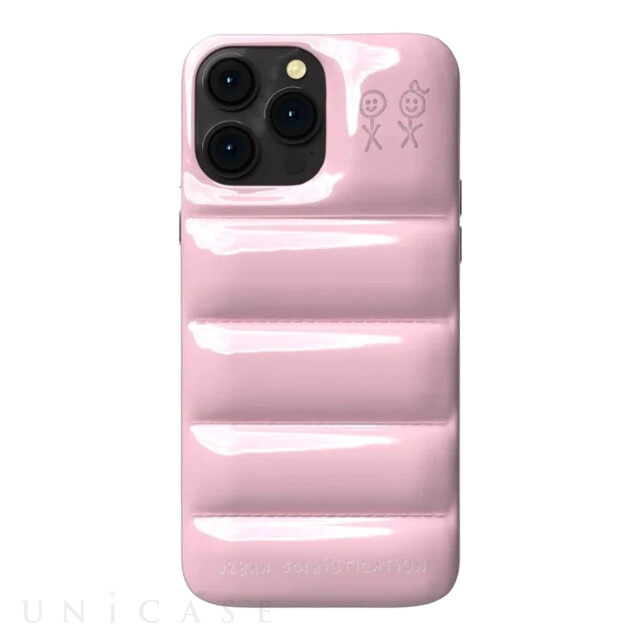 【iPhone13 Pro Max ケース】THE PUFFER CASE (PINK GLOSS)