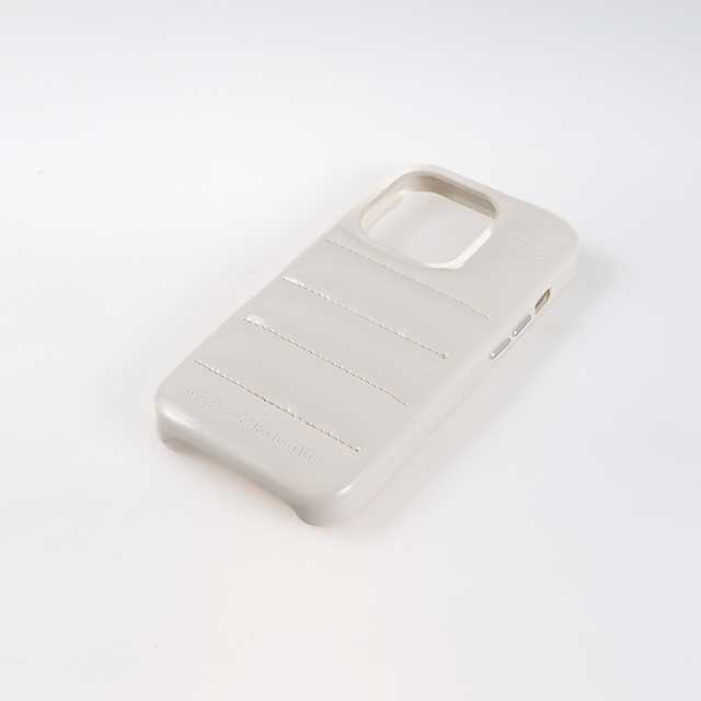 【iPhone13 Pro ケース】THE PUFFER CASE (CREAM CHEESE)サブ画像