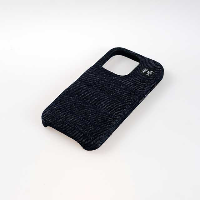 【iPhone14 Pro ケース】THE PUFFER CASE (DENIM)goods_nameサブ画像