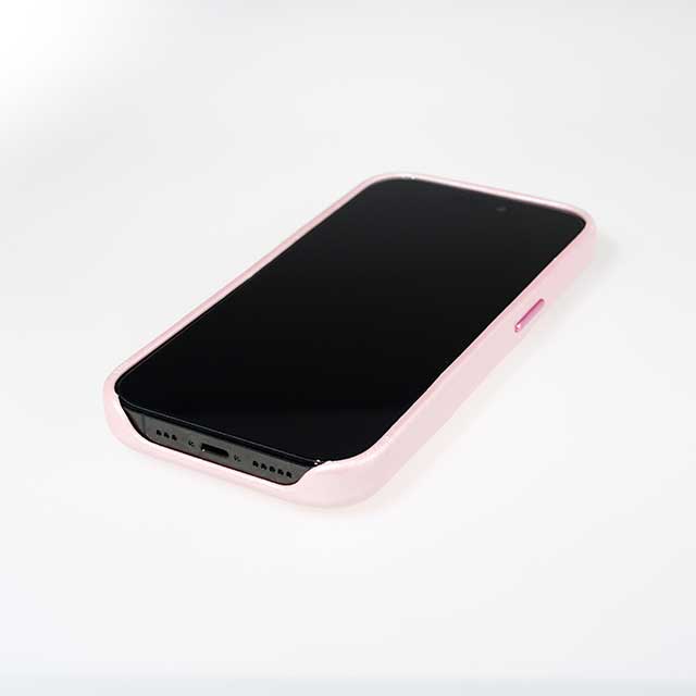【iPhone14 Pro ケース】THE PUFFER CASE (PINK GLOSS)サブ画像