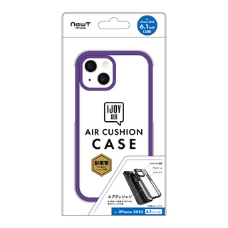 【iPhone15/14/13 ケース】NEWT IJOY AIR (パープル)