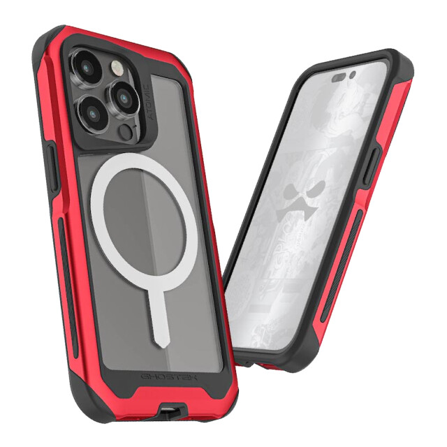 【iPhone15 Pro ケース】Atomic Slim with MagSafe (Red)サブ画像