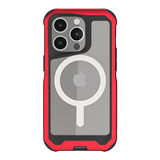 【iPhone15 Pro ケース】Atomic Slim with MagSafe (Red)