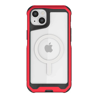 【iPhone15 Plus ケース】Atomic Slim with MagSafe (Red)