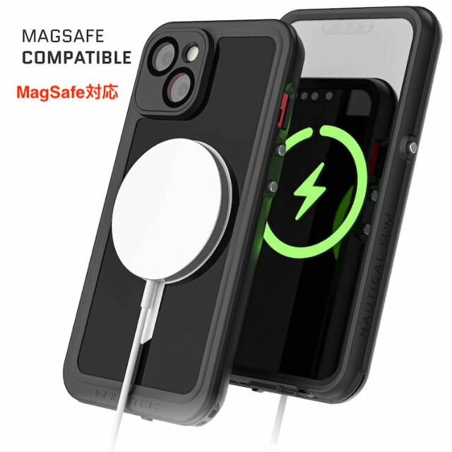 【iPhone15 ケース】Nautical Slim with MagSafe (Smoke)サブ画像