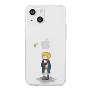 【iPhone15 ケース】ソフトクリアケース (リトルプリンスとバラ)