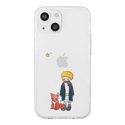 【iPhone15 ケース】ソフトクリアケース (リトルプリンスとキツネ)