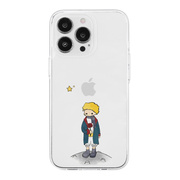 【iPhone15 Pro ケース】ソフトクリアケース (リトルプリンスとバラ)