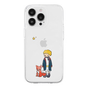 【iPhone15 Pro ケース】ソフトクリアケース (リトルプリンスとキツネ)