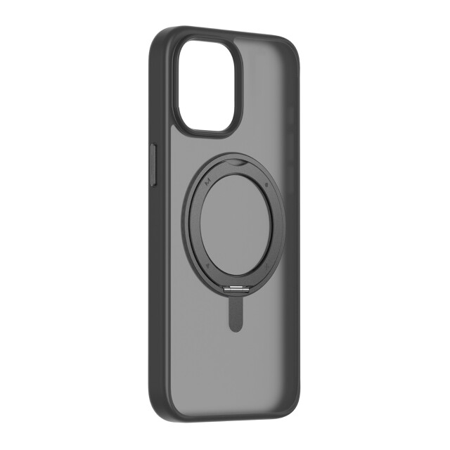 【iPhone15 ケース】Magsafe対応360°スタンドケース Roller (ブラック)サブ画像
