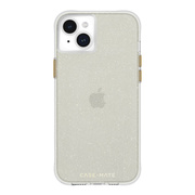 【iPhone15 Plus ケース】抗菌 リサイクル材料 Sheer Crystal (Champagne)