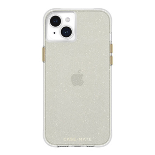 【iPhone15 Plus ケース】抗菌 リサイクル材料 Sheer Crystal (Champagne)