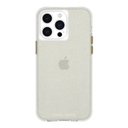 【iPhone15 Pro Max ケース】抗菌 リサイクル材料 Sheer Crystal (Champagne)
