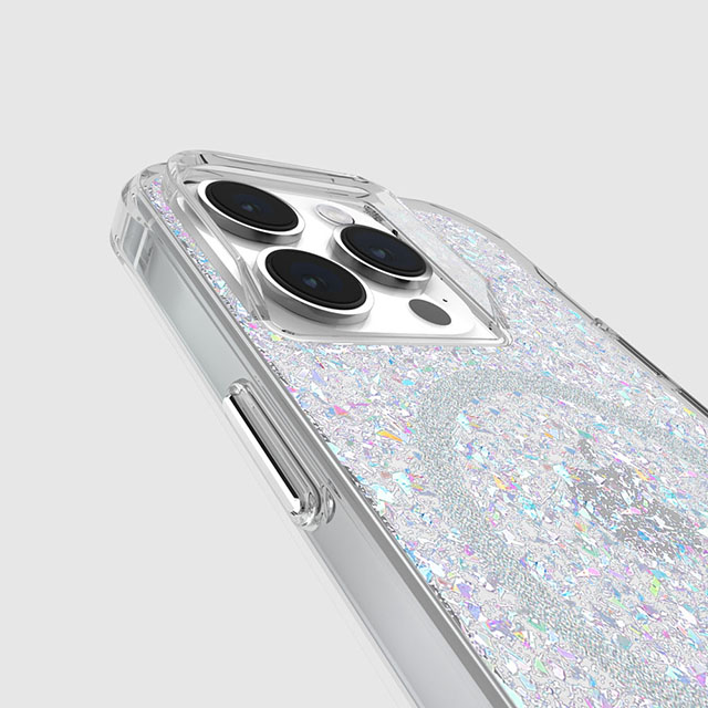 【iPhone15 Pro ケース】MagSafe対応 抗菌 リサイクル材料 Twinkle (Disco)
