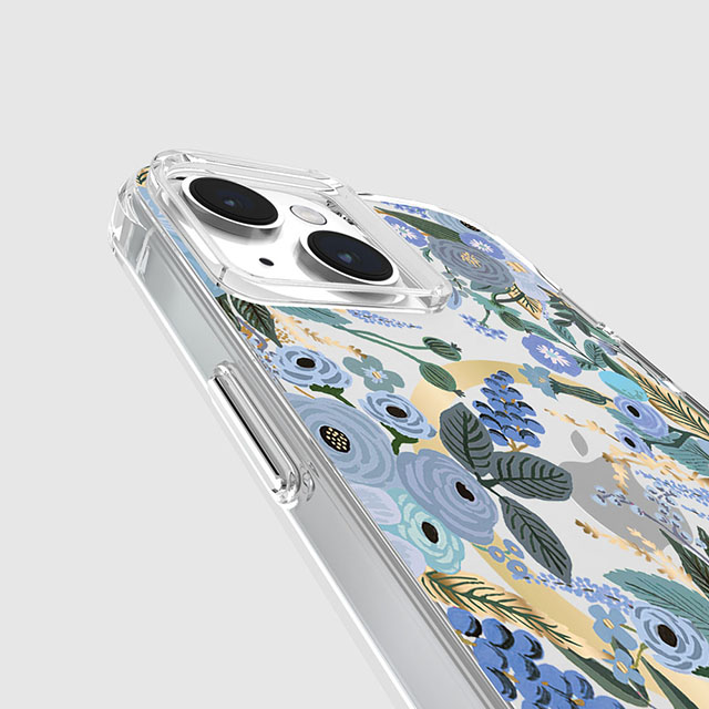 【iPhone15/14/13 ケース】MagSafe対応 抗菌 リサイクル材料 Garden Party Blueサブ画像
